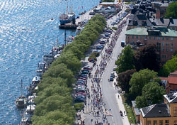 Photo from the Stockholm Marathon official website